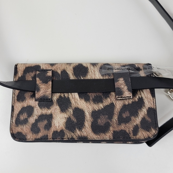 DKNY Leopard Belt Bag Wallet NEW - Picture 8 of 14
